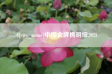 宣城中国金牌榜明细2021
