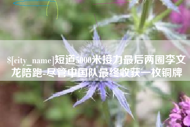 宣城短道5000米接力最后两圈李文龙陪跑-尽管中国队最终收获一枚铜牌