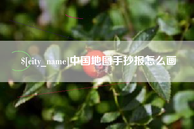 宣城中国地图手抄报怎么画