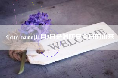 宣城11月9日是消防安全日的由来