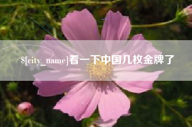 宣城看一下中国几枚金牌了