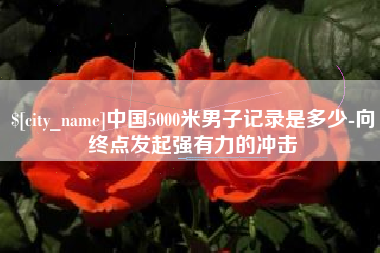宣城中国5000米男子记录是多少-向终点发起强有力的冲击