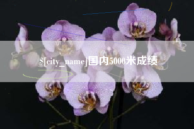 宣城国内5000米成绩