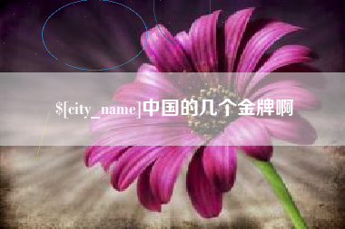 宣城中国的几个金牌啊