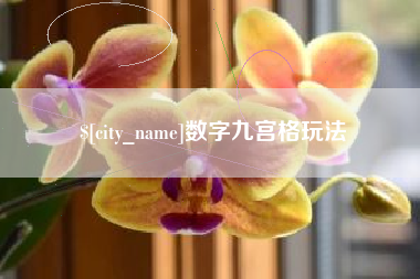 宣城数字九宫格玩法