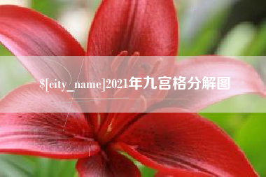 宣城2021年九宫格分解图