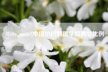 宣城中国消防救援学院男女比例