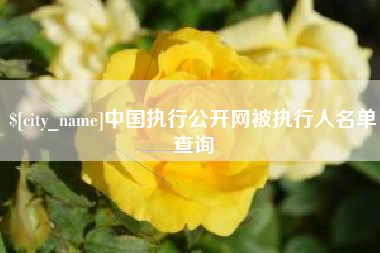 宣城中国执行公开网被执行人名单查询