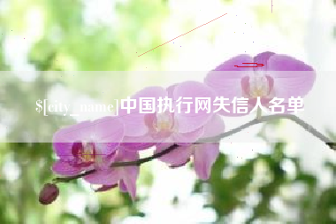 宣城中国执行网失信人名单