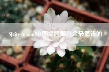 宣城中国金牌哪六金最值钱的