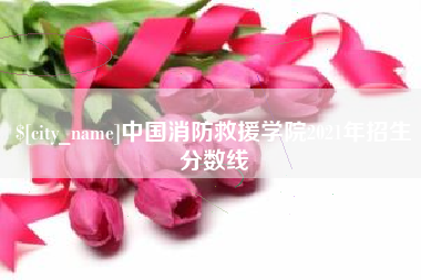 宣城中国消防救援学院2021年招生分数线
