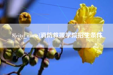 宣城消防救援学院招生条件