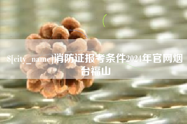 宣城消防证报考条件2024年官网烟台福山